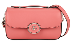 Mini Petite GG Satchel, Leather, Pink, 520981, DB, 3*